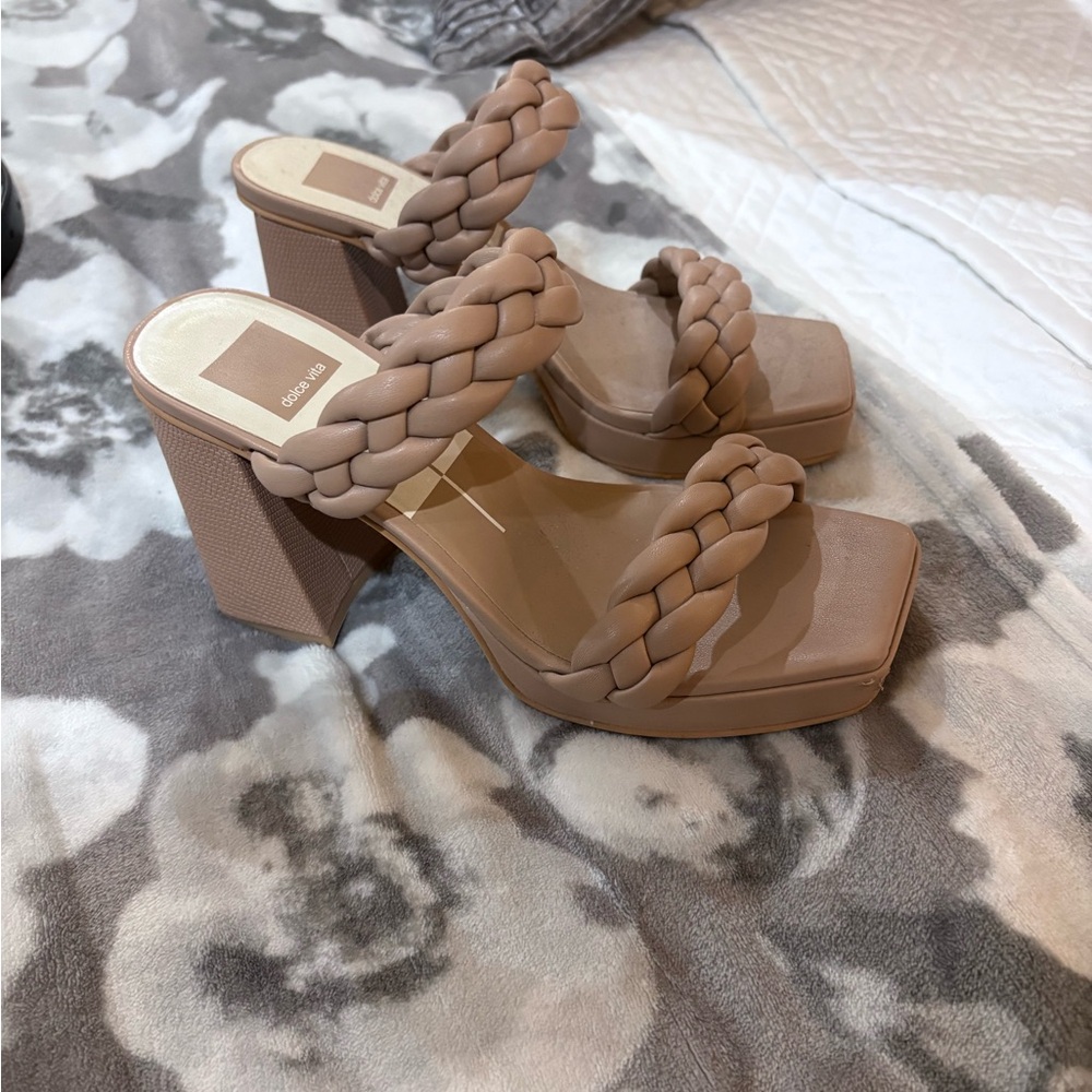 Dolce Vita Ashby platform block heel size 8
